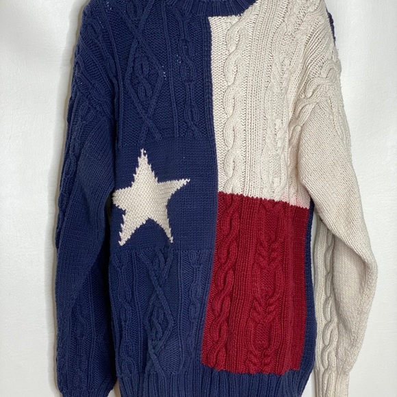 Vtg Tommy Hilfiger men’s star sweater Sz medium - Picture 1 of 5